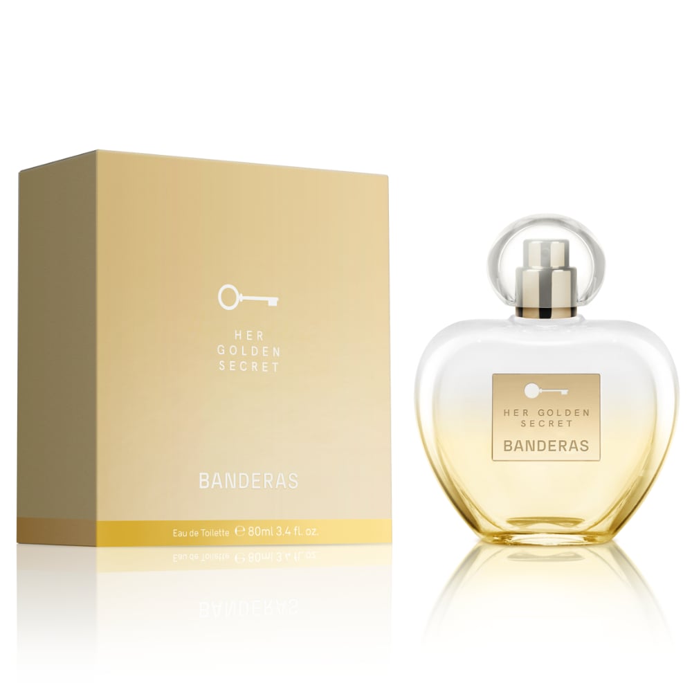 Perfume Banderas Her Golden Secret Edt 80 Ml