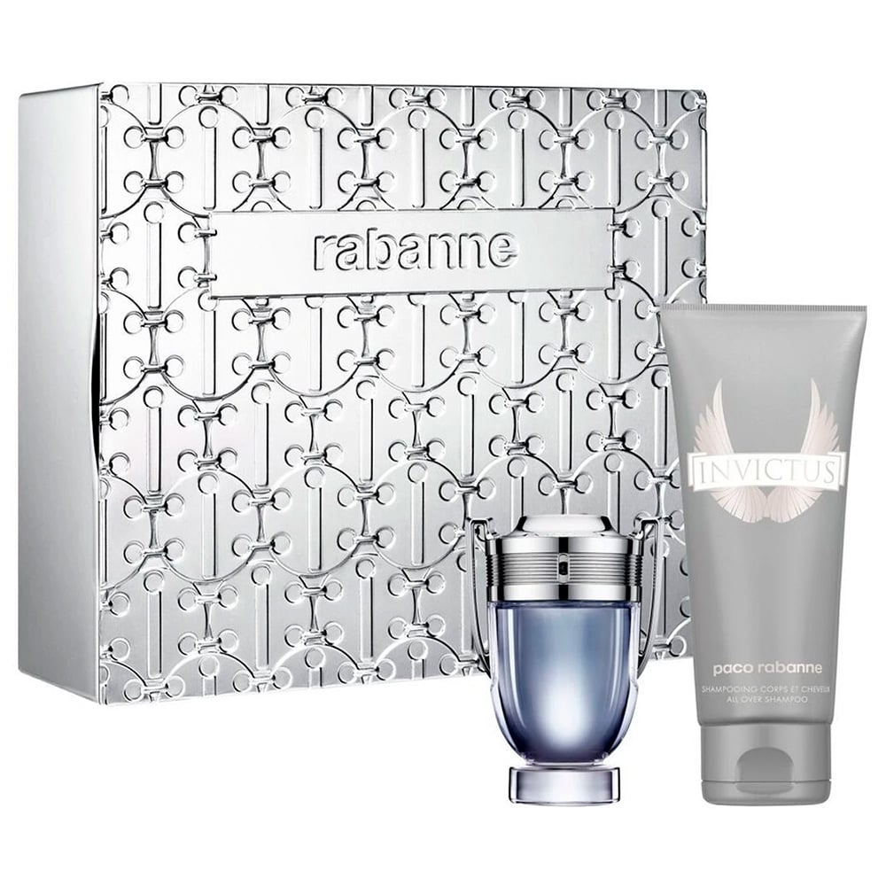 Cofre Rabanne Perfume Invictus Edt 50 Ml + Shower Gel 100 Ml