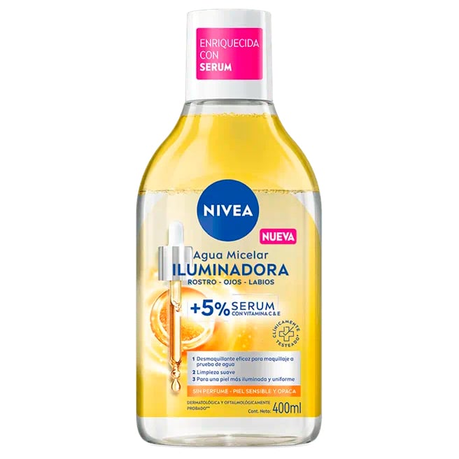 Agua Micelar Nivea Con Sérum 400 Ml