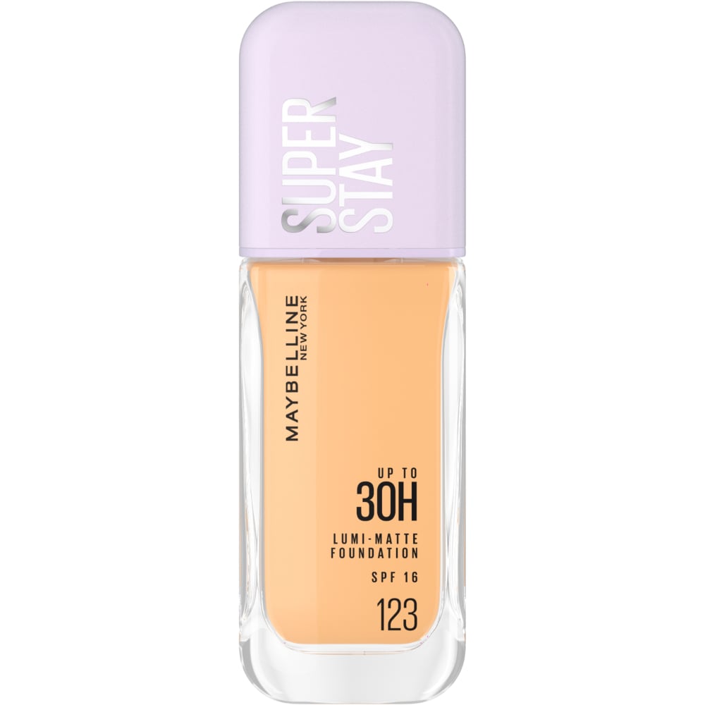 Base Maybelline Super Stay Lumi Matte N°123