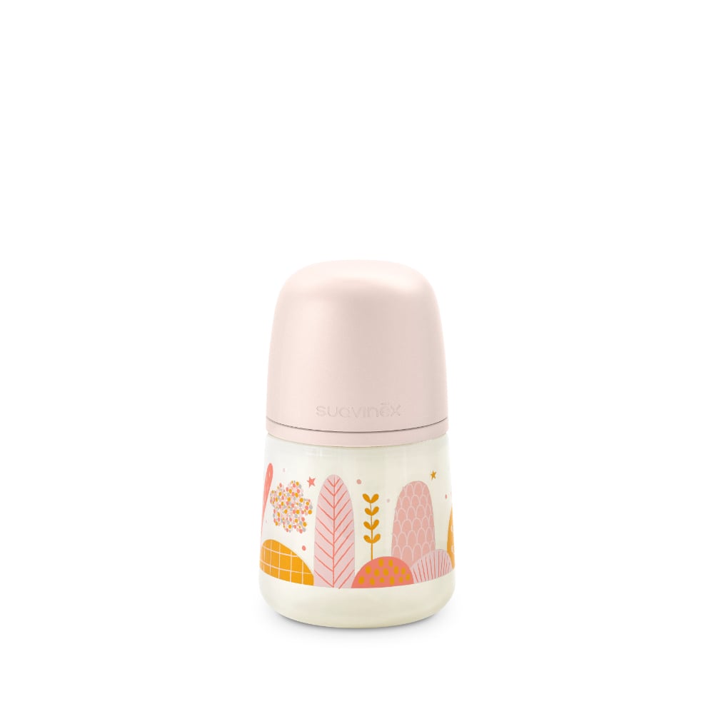 Mamadera Fisiológica Suavinex Sx Pro Silicona 0 A 3 Meses Dreams Rosa 150 Ml