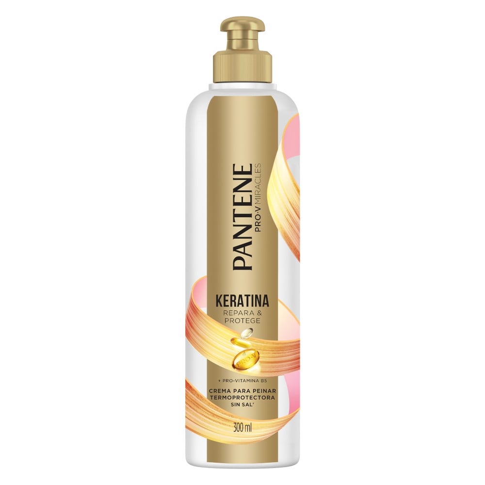 Crema Para Peinar Pantene Pro-v Miracles Keratina 300 Ml