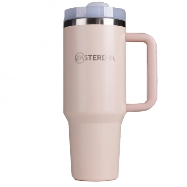 Vaso Amsterdam Con Mango Rosa 1.2 L