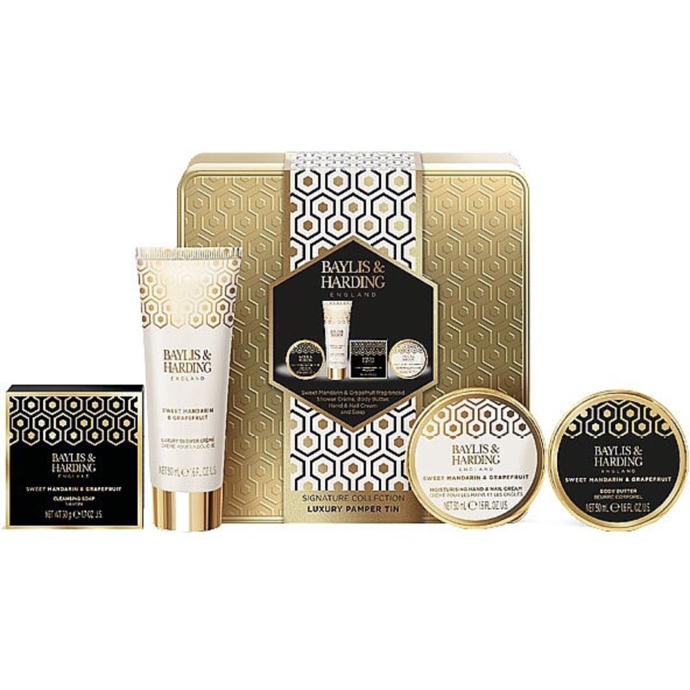 Set Baylis & Harding Sweet Mandarin Lata 4 Unidades