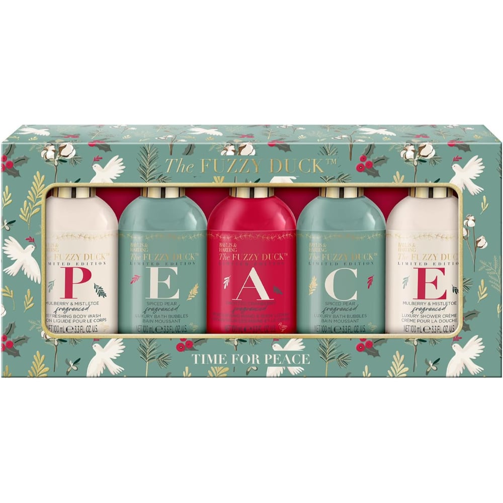 Set De Baño Baylis & Harding The Fuzzy Duck Winter Peace 5 Unidades