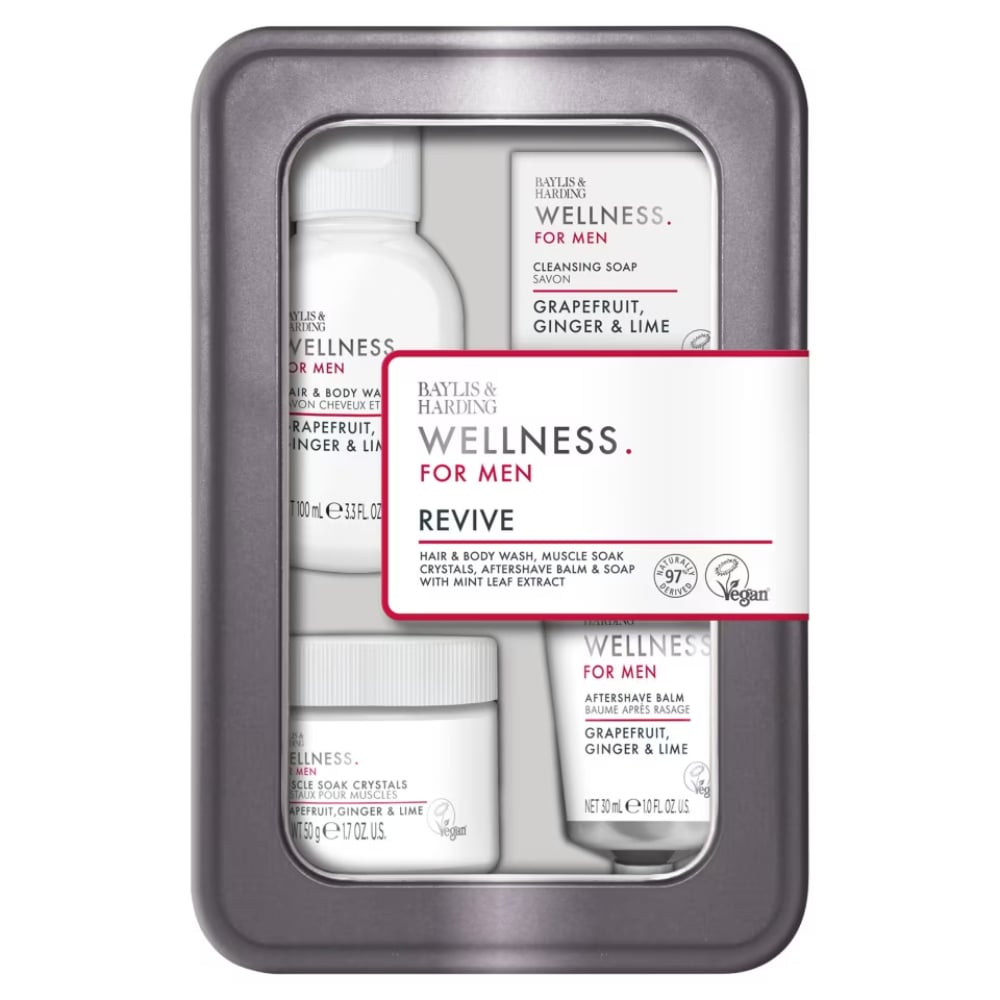 Set Baylis & Harding Wellness For Men Lata Unidad 4 Unidades