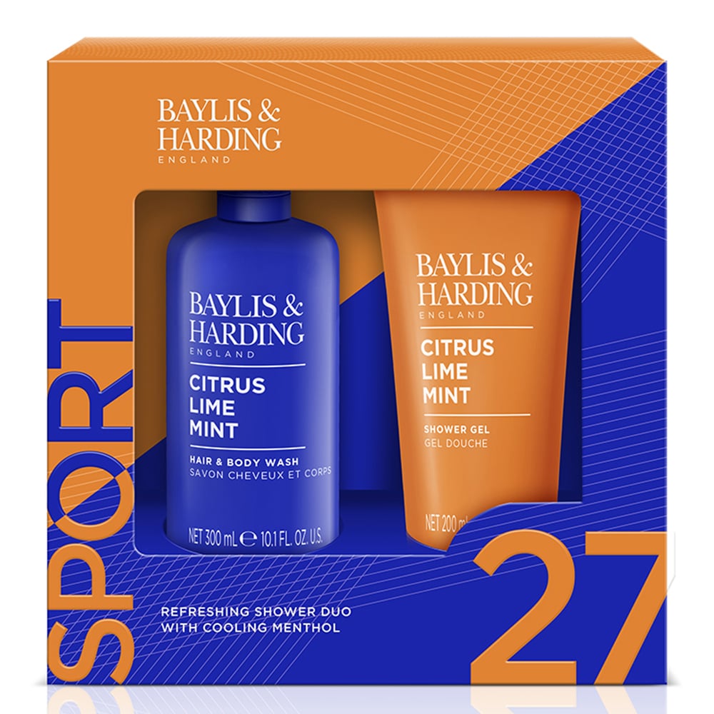 Set Baylis & Harding Citrus Lime & Mint Men 2 Unidades