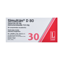 Simultan D 80 Mg 30 Comprimidos