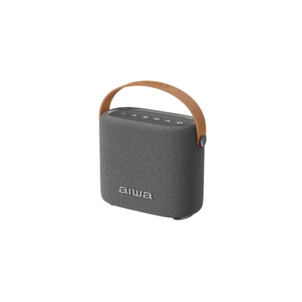 Parlante Aiwa Bluetooth Portátil Gris