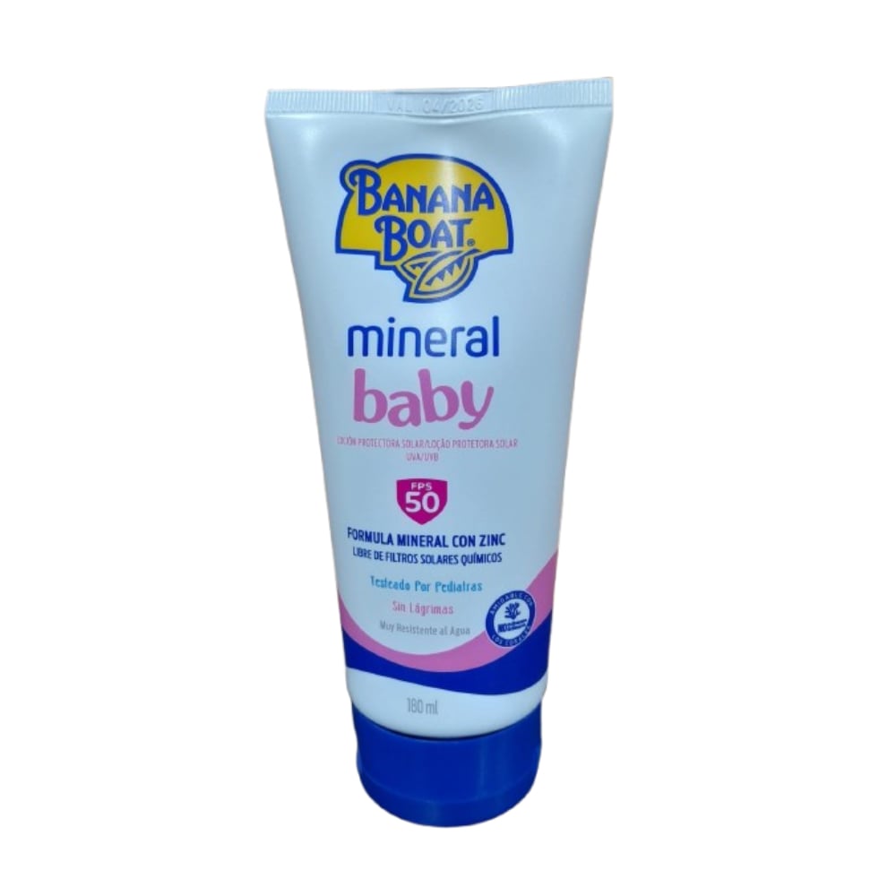 Protector Solar Banana Boat Baby Mineral Spf 50 180 Ml