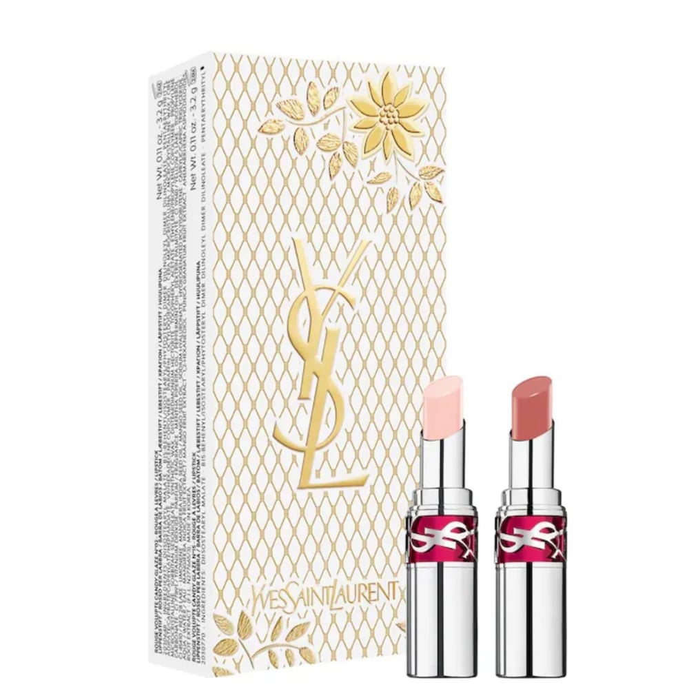 Cofre Yves Saint Laurent Labiales Candy Glaze N°02 Y N°15