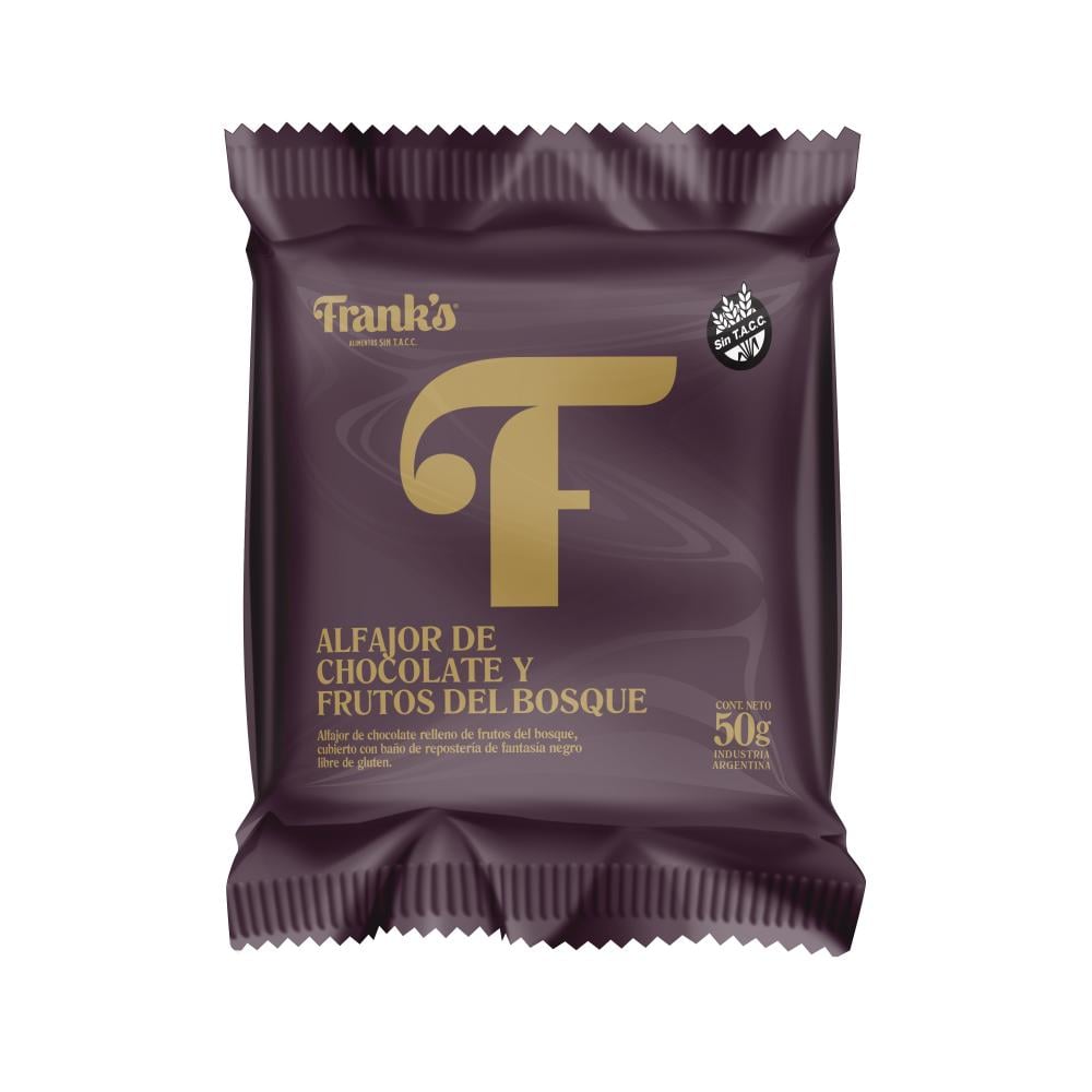 Alfajor Frank's Choco Frutos Bosque 50 G