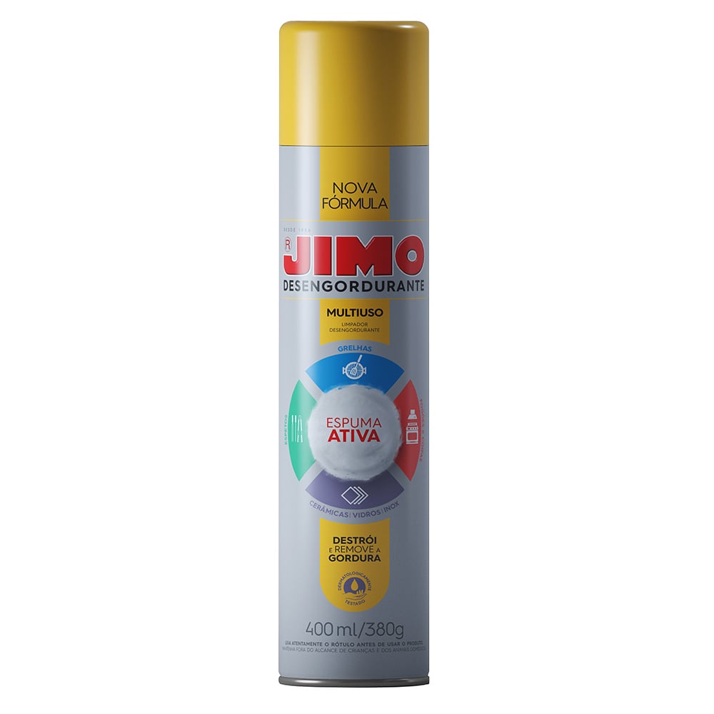 Desengrasante En Aerosol Jimo Multiuso 400 Ml