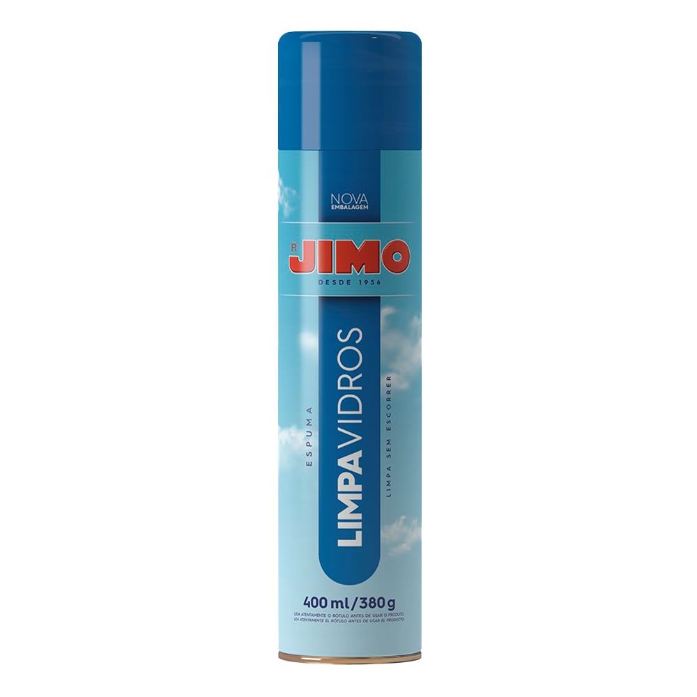 Limpiavidrios En Espuma Jimo 400 Ml