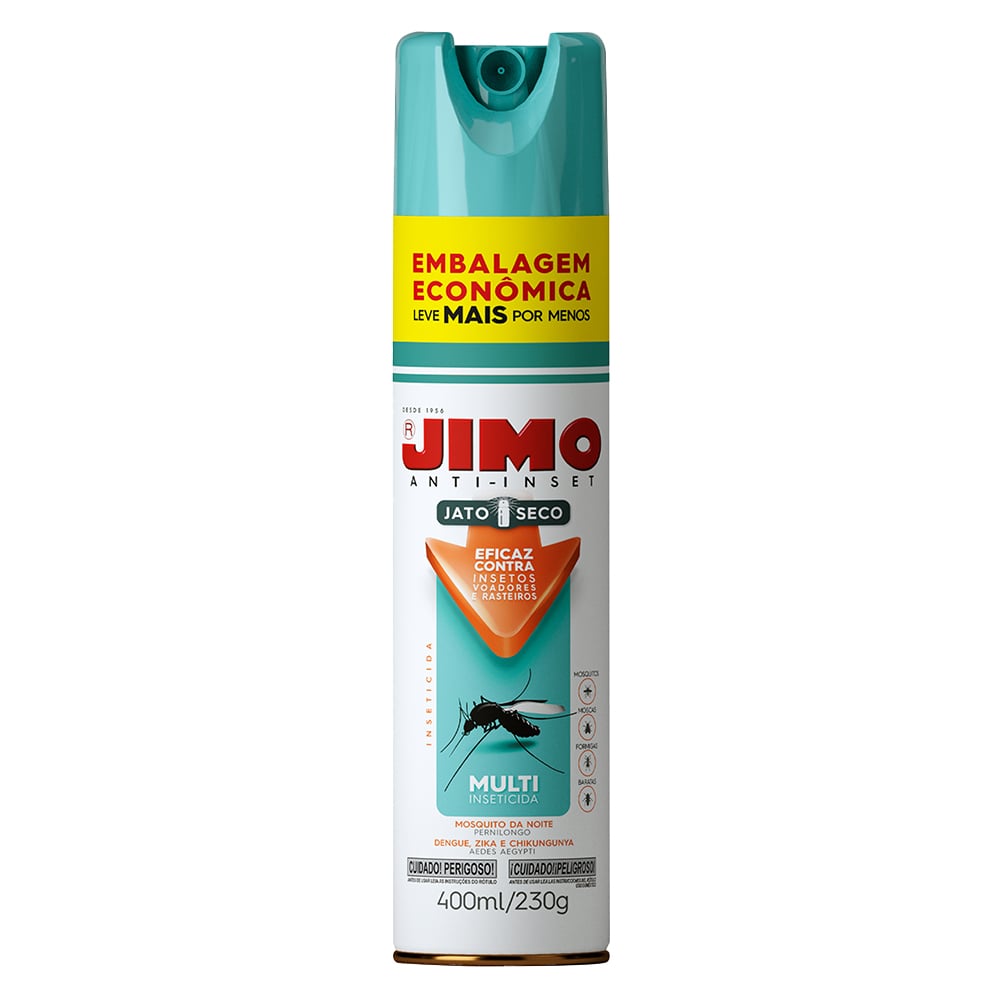 Insecticida En Aerosol Jimo Jato Seco 400 Ml