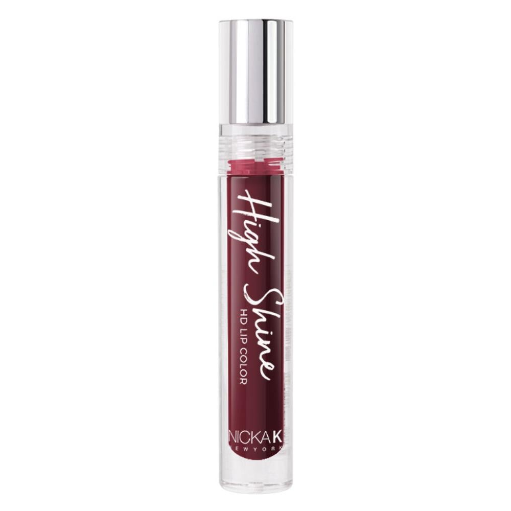 Labial Nicka K High Shine Black Cherry