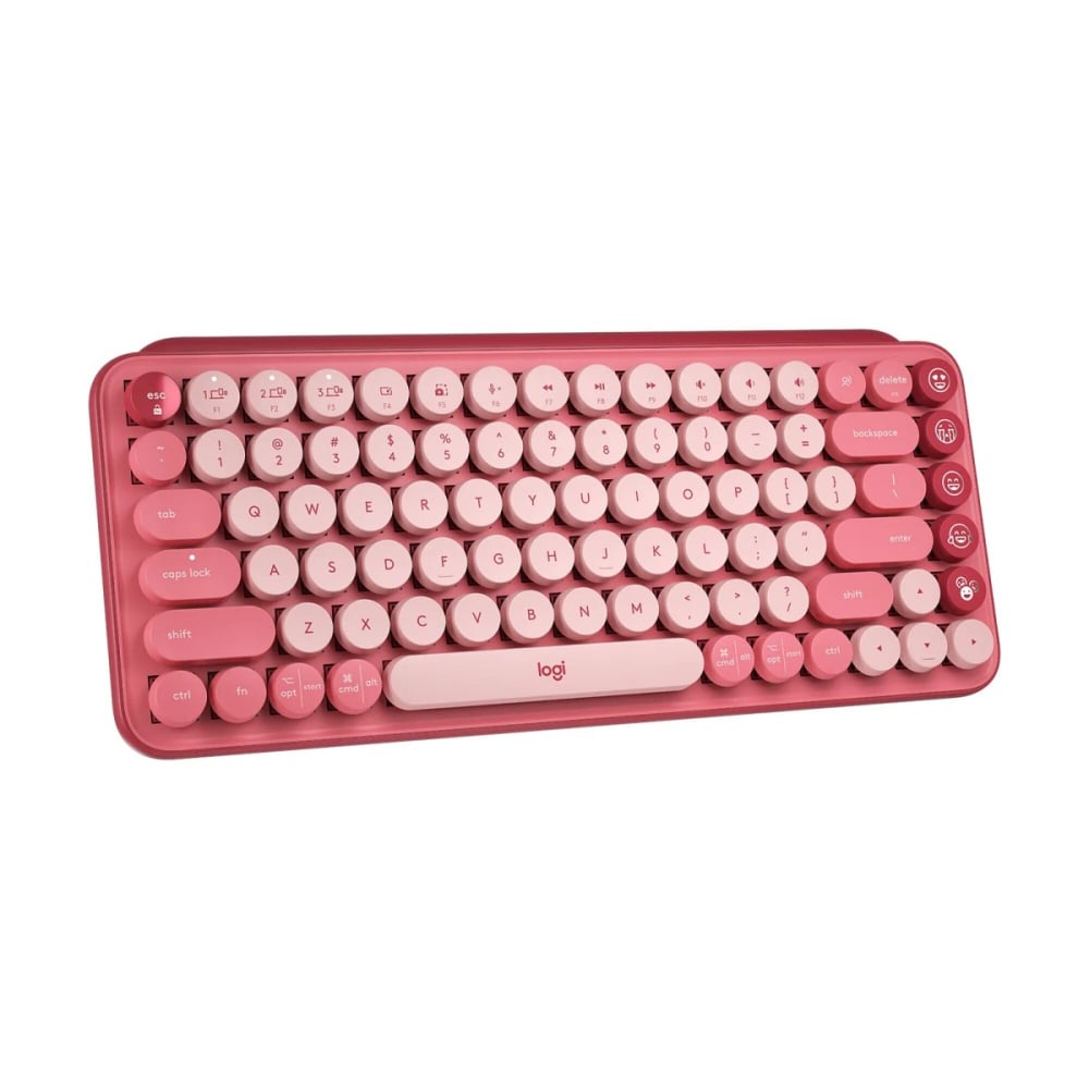 Teclado Inalámbrico Logitech  Pop Keys Rosa