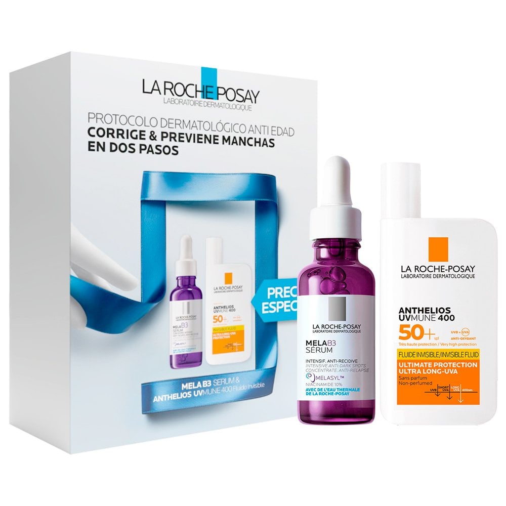 Pack La Roche Posay Mela B3 30 Ml + Anthelios Uvmune 400 Fluido Fps50+ 50 Ml