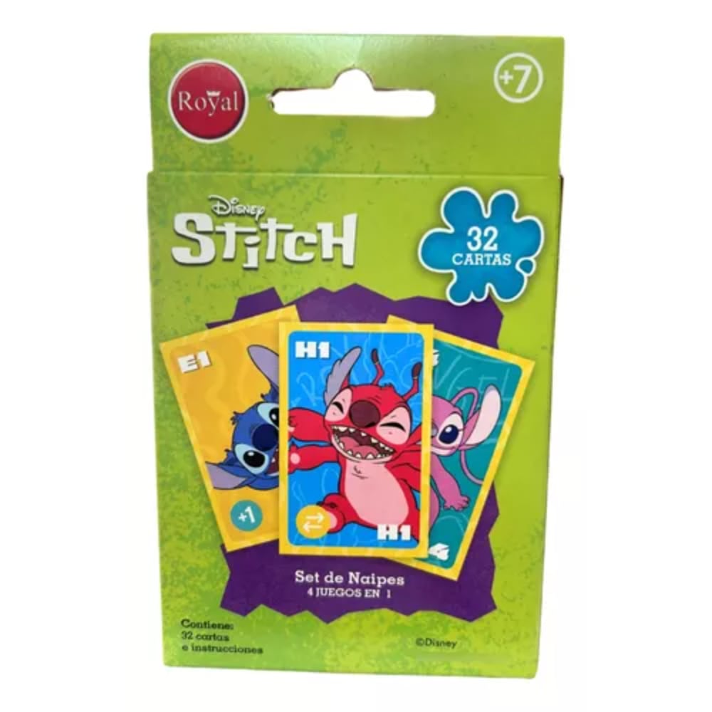 Juego 4 En 1 Stich Royal