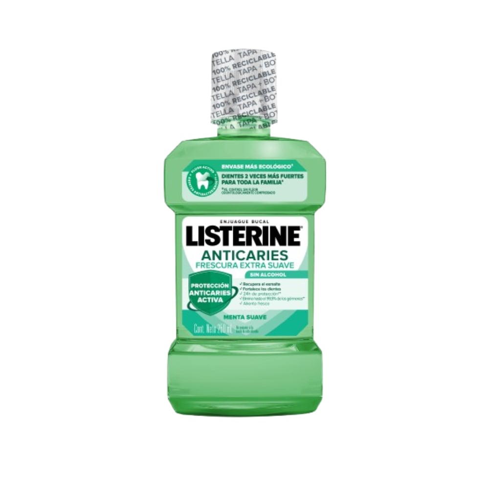 Enjuague Bucal Listerine Anticaries Zero 250 Ml