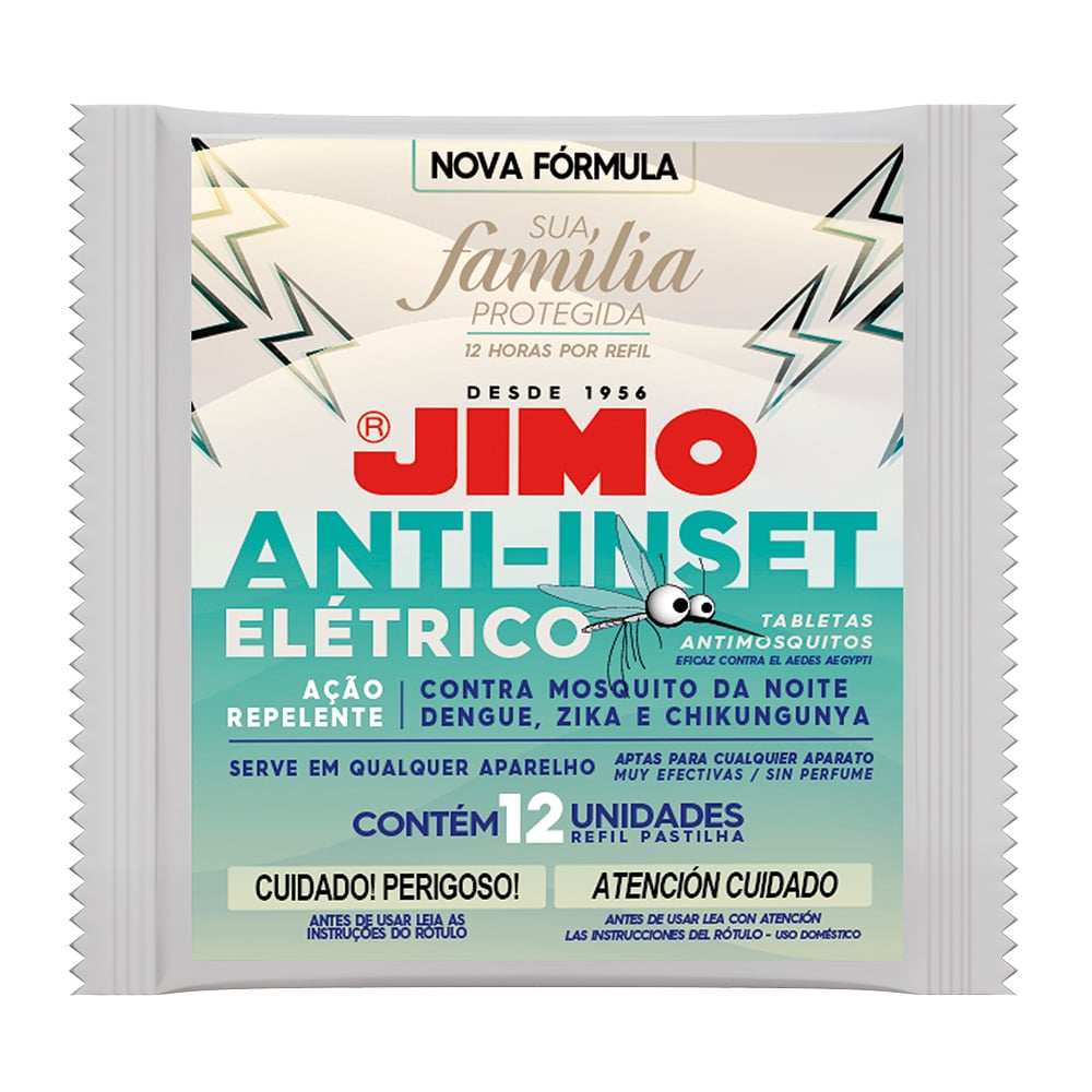 Tabletas Antimosquitos Jimo 12 Unidades