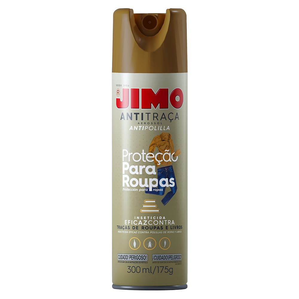 Insecticida En Aerosol Jimo Antipolillas 300 Ml