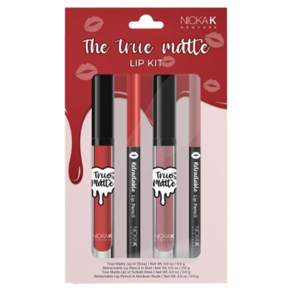 Set Labiales Líquidos Nicka K Mate Mltm01