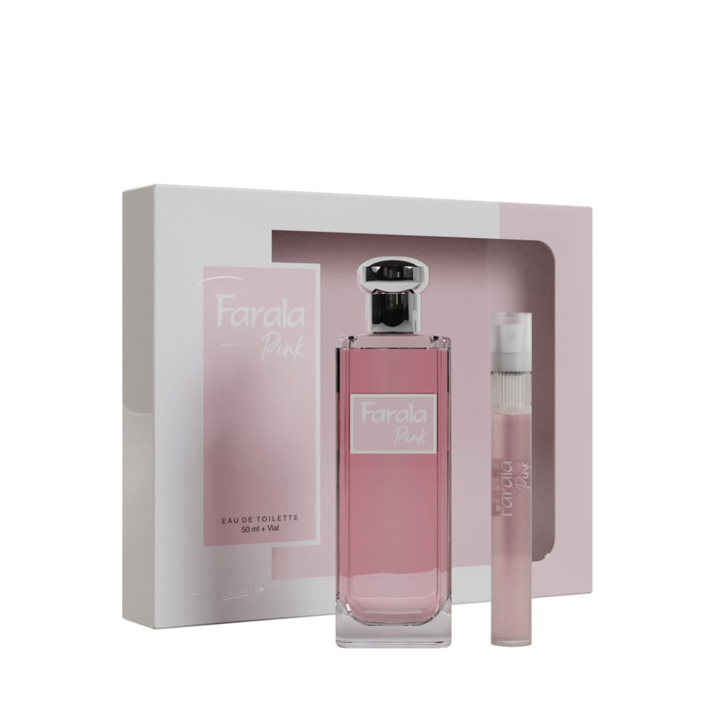 Perfume Farala Pink 50 Ml + Vial