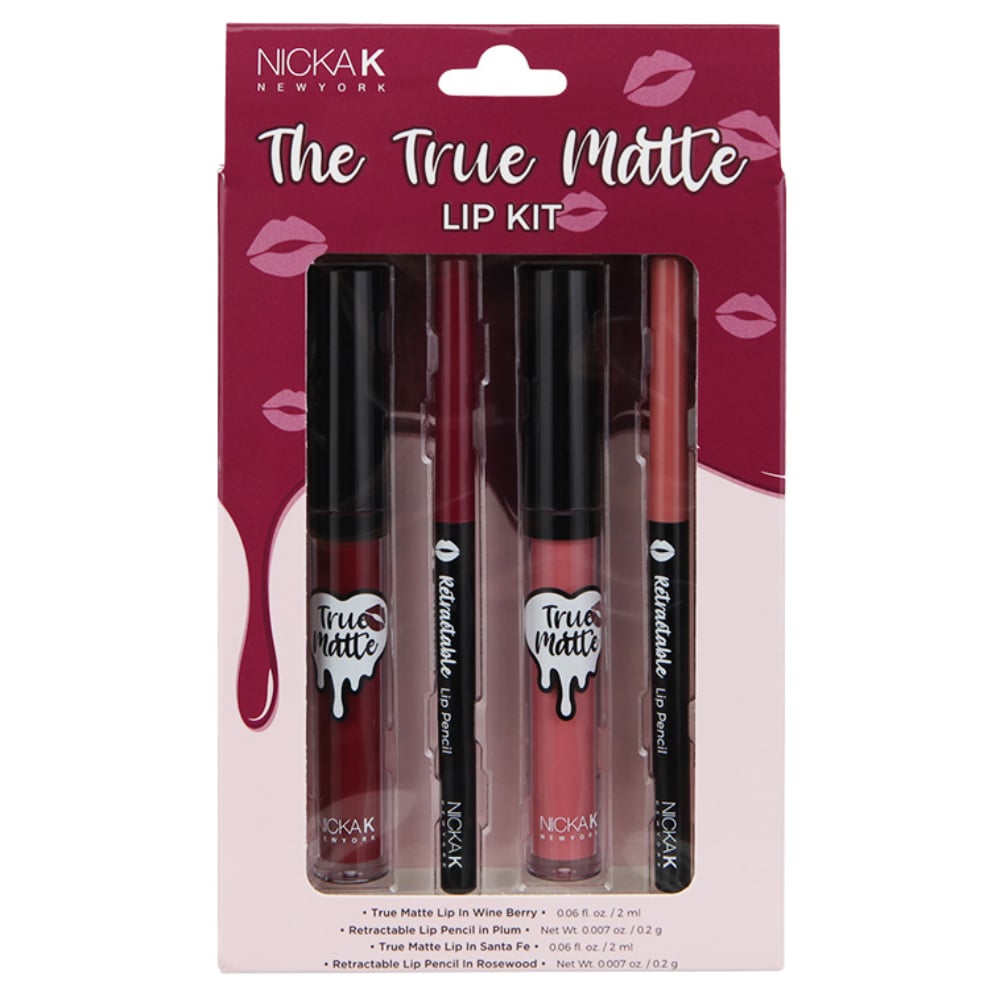 Set Labiales Líquidos Nicka K Mate Mltm03