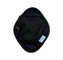 Protector Diario Reutilizable Mama Gaia Tanga Full Black 1 Unidad 