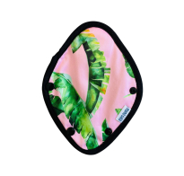 Toallita Femenina Reutilizable Mama Gaia Tanga Flujo Medio Hojas Verde 1 Unidad