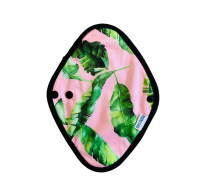 Toallita Femenina Reutilizable Mama Gaia Flujo Intenso Hoja Verde 1 Unidad