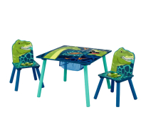 Juego De Mesa Y Sillas Disney Dinosaurio 
