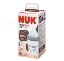Mamadera Nuk Perfect Match Tetina De Silicona Talle S 150 Ml 