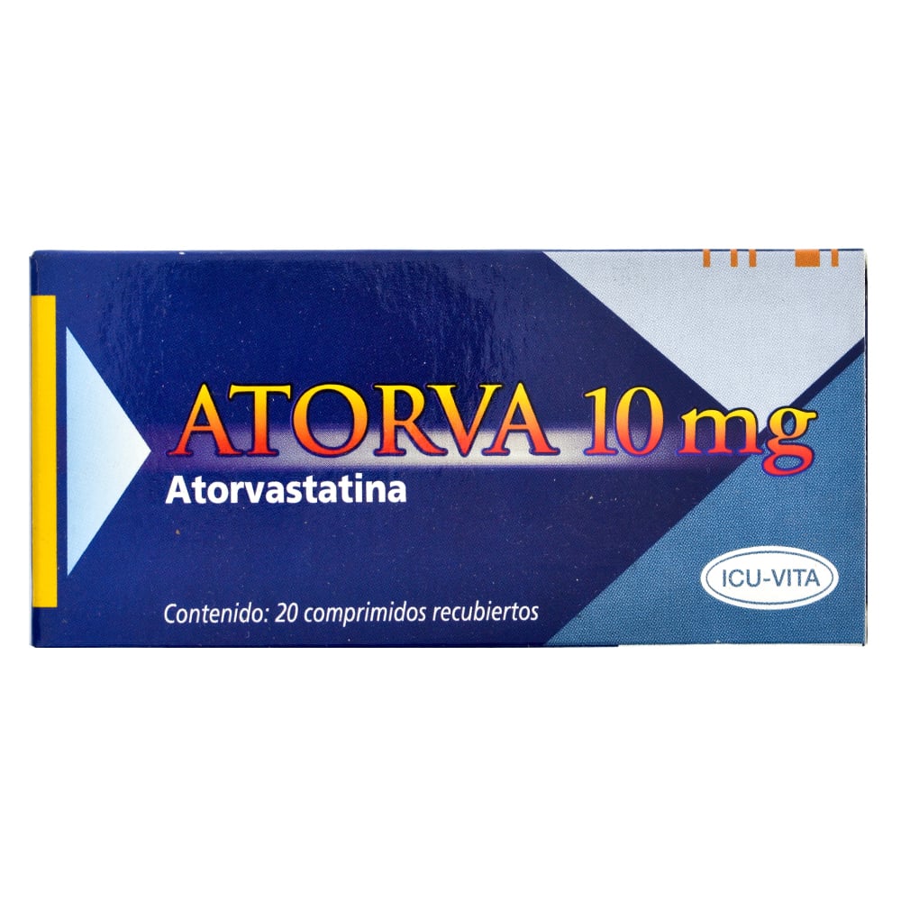 Atorva 10 Mg 20 Comprimidos