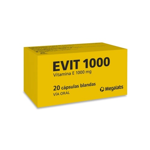 EVIT 1000 MG 20 CÁPSULAS