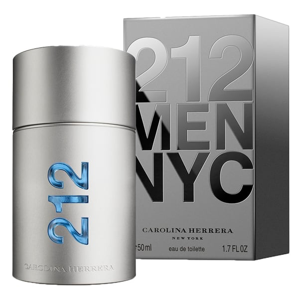 Perfume Carolina Herrera 212 Nyc Men Edt 50 Ml