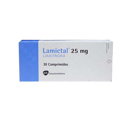 LAMICTAL 25 MG 30 COMPRIMIDOS