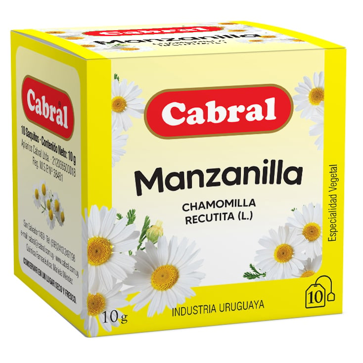 Manzanilla Cabral 10 Saquitos