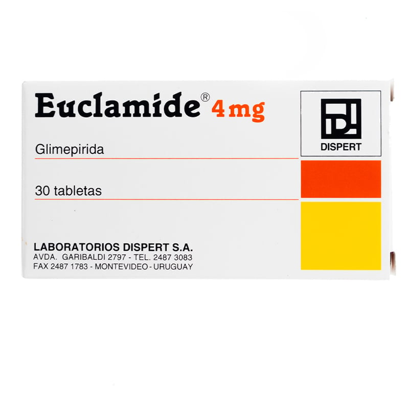 EUCLAMIDE 4 MG 30 TABLETAS