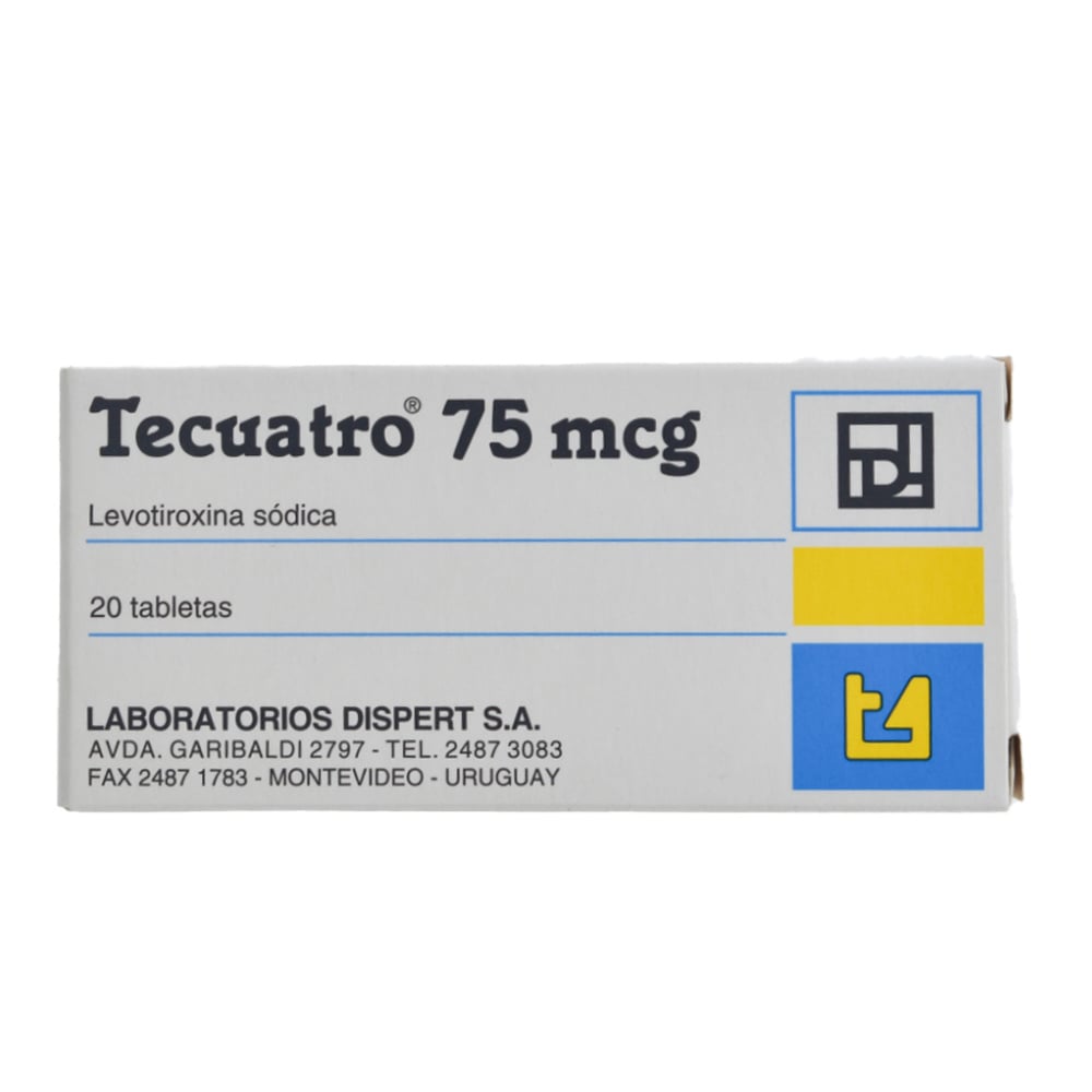 Tecuatro 75 Mcg 20 Tabletas