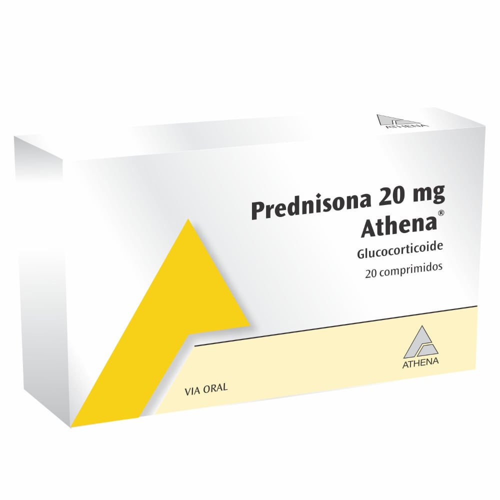 Prednisona Ahtena 20 Mg 20 Comprimidos