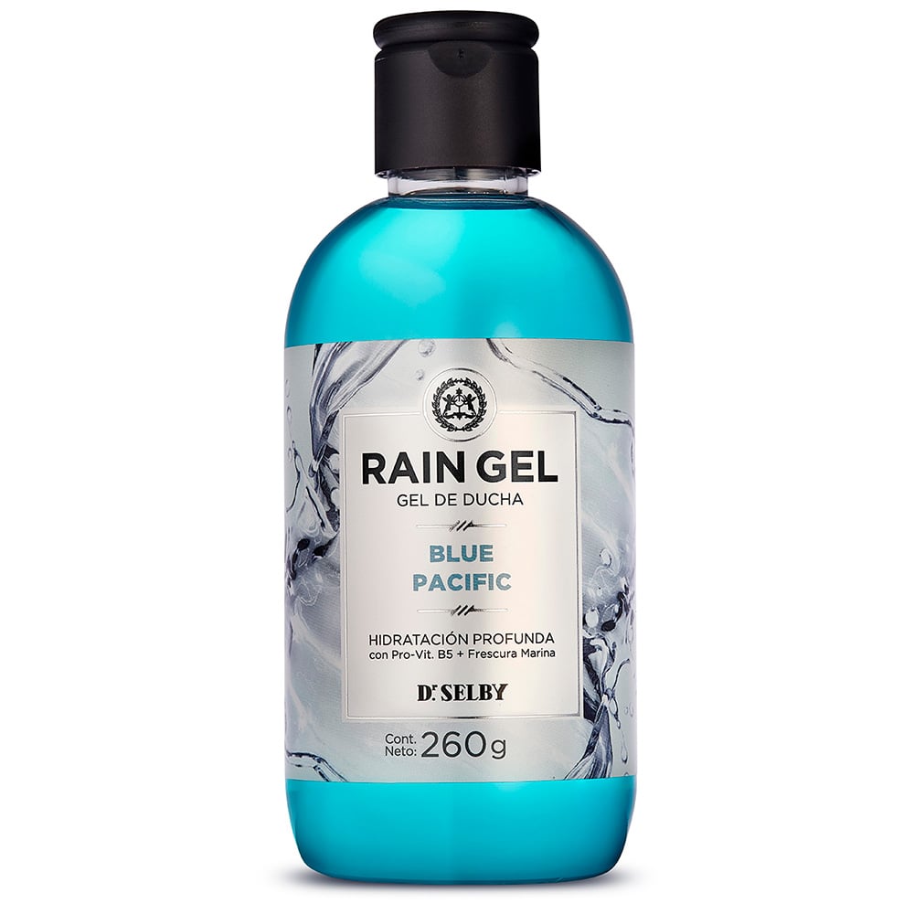 GEL DE DUCHA RAIN GEL BLUE PACIFIC 250 ML.