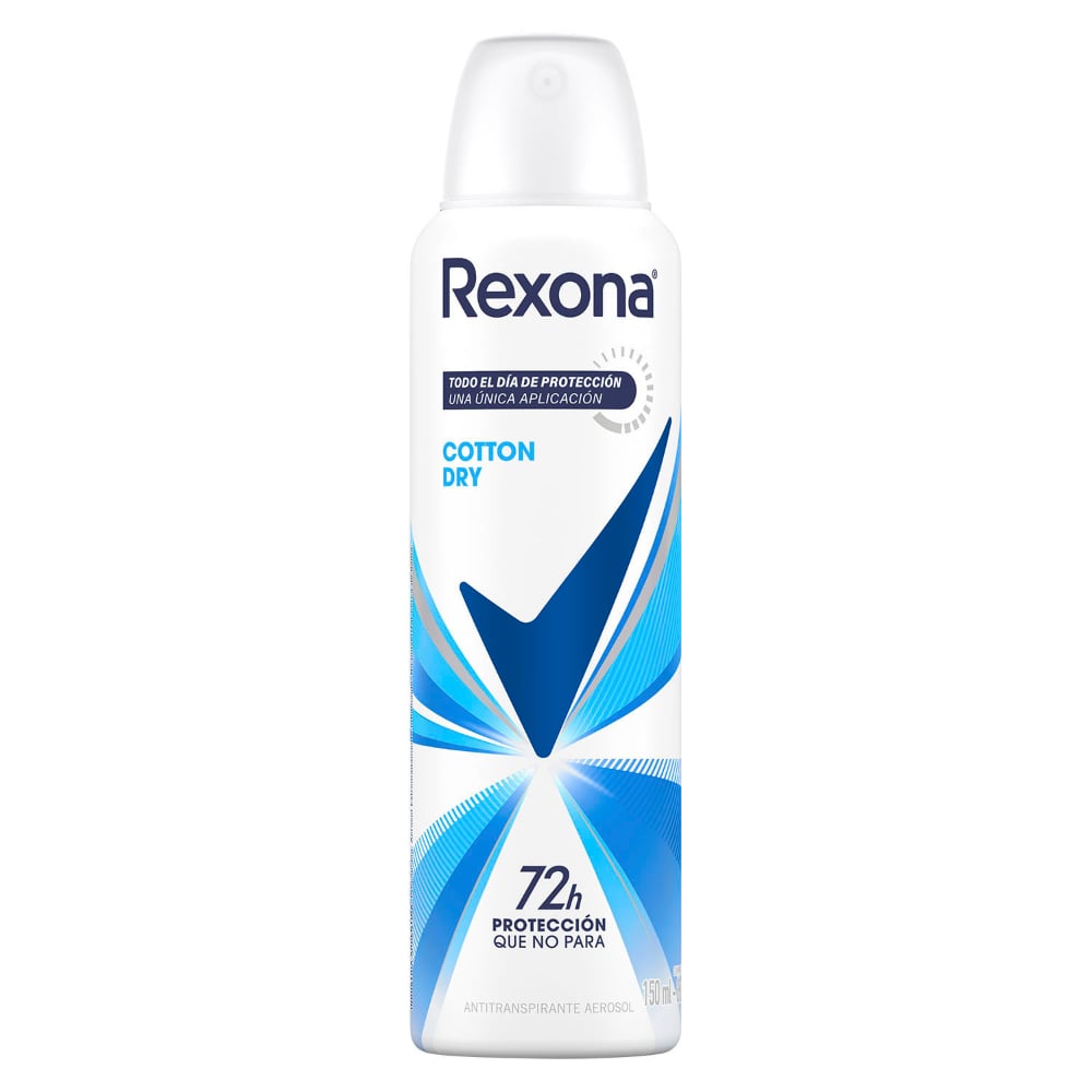 Antitranspirante En Aerosol Rexona Woman Cotton Dry 150 Ml