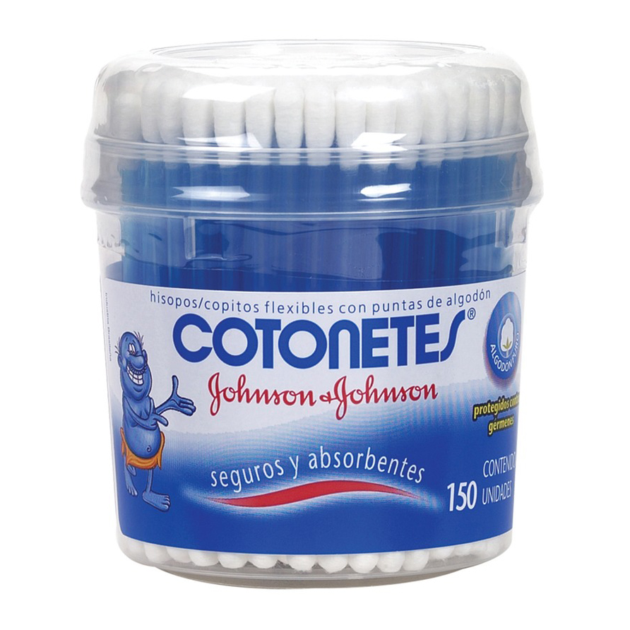 COTONETES JOHNSON & JOHNSON 150X100 UNIDADES