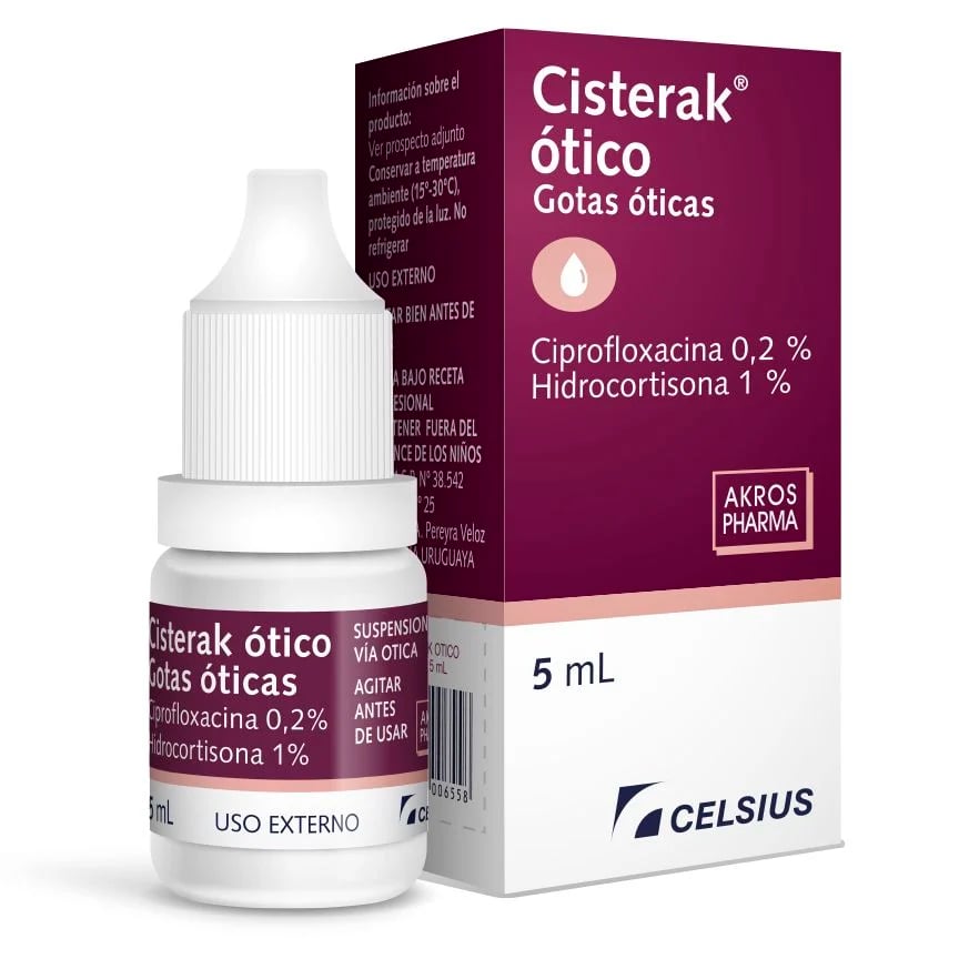 Cisterak ótico 5 Ml