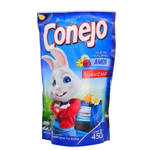 SUAVIZANTE CONEJO AMOR 450 ML.