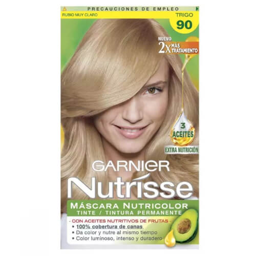 Tinta Garnier Nutrisse N°90 Trigo