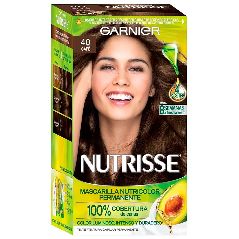 Tinta Garnier Nutrisse N°40 Moca