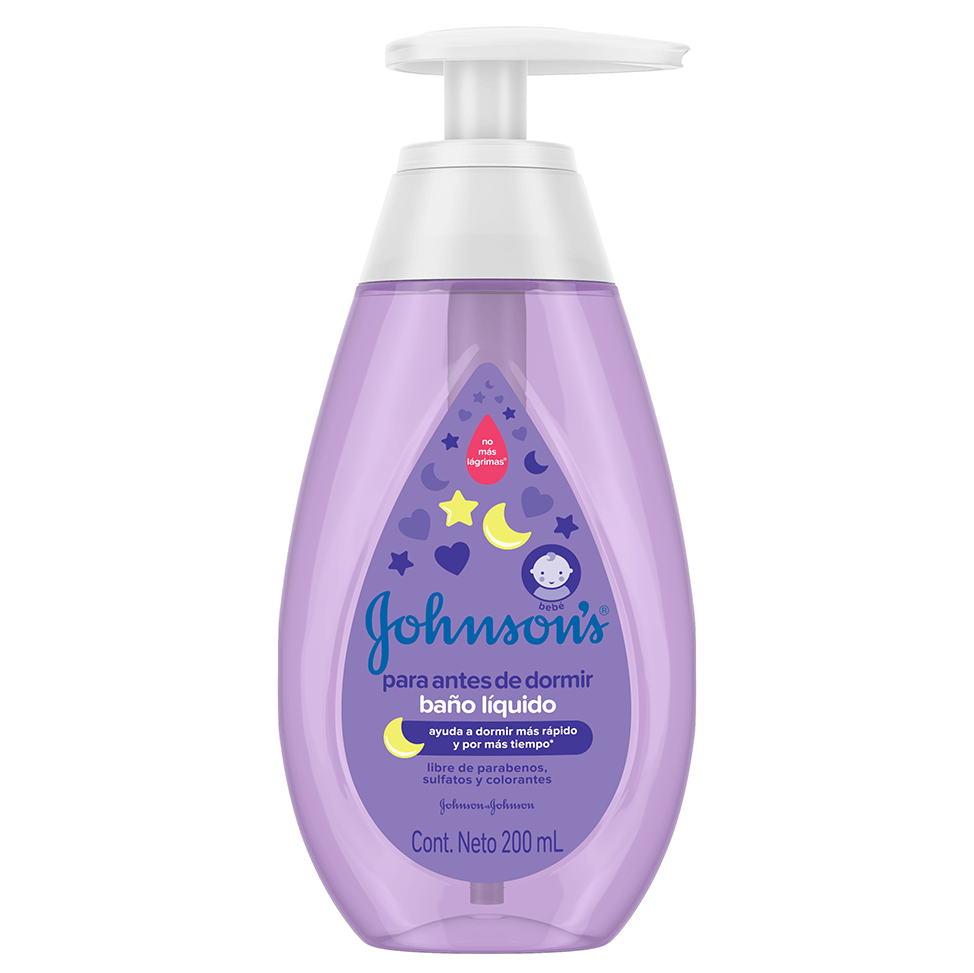 BAÑO LÍQUIDO JOHNSON &JOHNSON DULCES SUEÑOS 200 ML